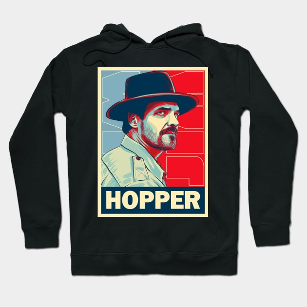 Jim Hopper Hoodie by ActiveNerd